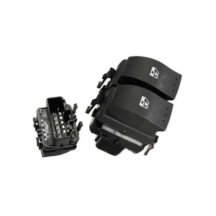 Renault Clio II új utángyártott első elektromos ablakemelő kapcsoló bal oldal dupla 2000-2009-ig Ne maradj le